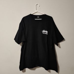 BLACK STUSSY VANCOUVER FLAGSHIP T-SHIRT